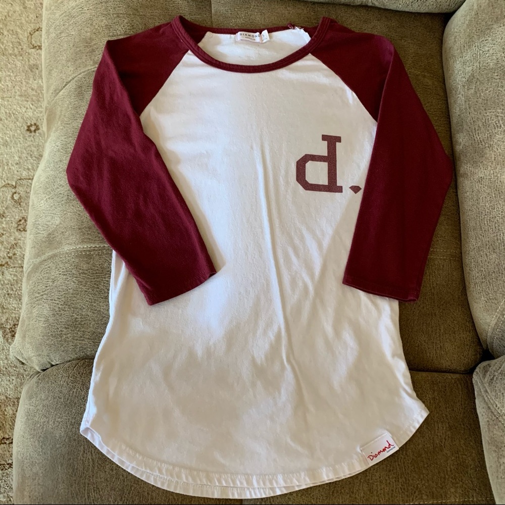 Diamond Supply Co. Ladies Baseball Shirt